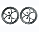 Du-Bro Micro Lite Wheels, 2-1/2" (DUB250ML)