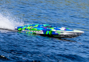 Spartan: BL 36" Race Boat w/TSM: Green