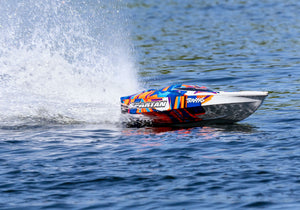 Spartan: BL 36" Race Boat w/TSM: Orange