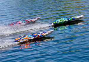Spartan: BL 36" Race Boat w/TSM: Green