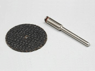1/4" Cut Off Wheel & Mandrill: DUB353