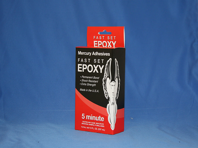 Mercury Adhesives Epoxy 5 Min 8oz Fast Set (EPX5Min)
