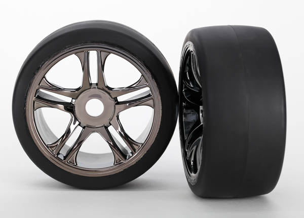 XO-1 Rear Tire and Black Chrome Wheels (2)