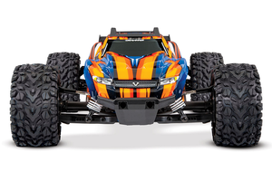 1/10 Rustler, 4WD, VXL (Requires battery & charger): Orange