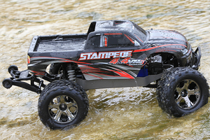 1/10 Stampede, 4WD, VXL (Requires battery & charger): Blue