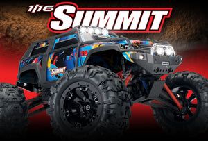 1/16 Summit, 4WD, RTR (Includes battery & charger): Rock and Roll