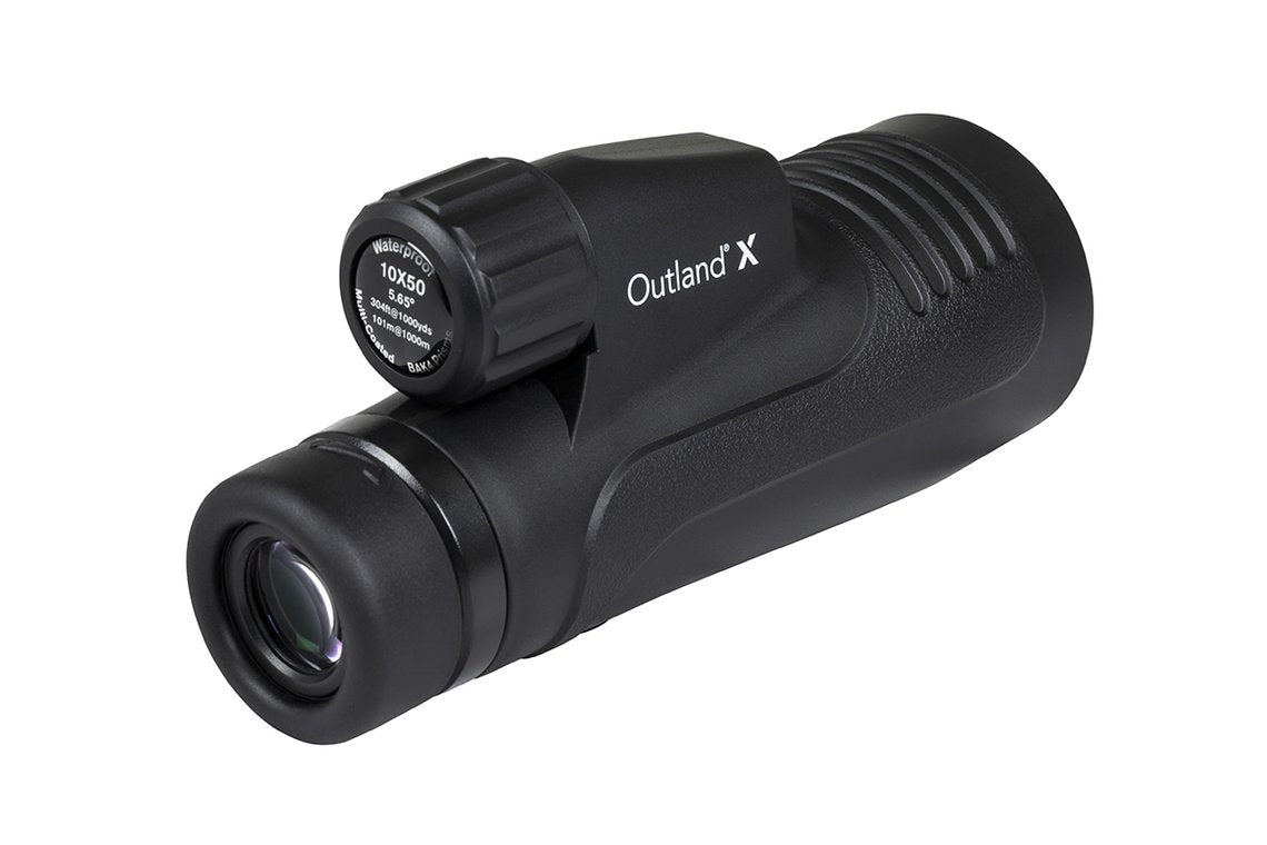 Outland X 10x50 Monocular w/ Smartphone Adapter