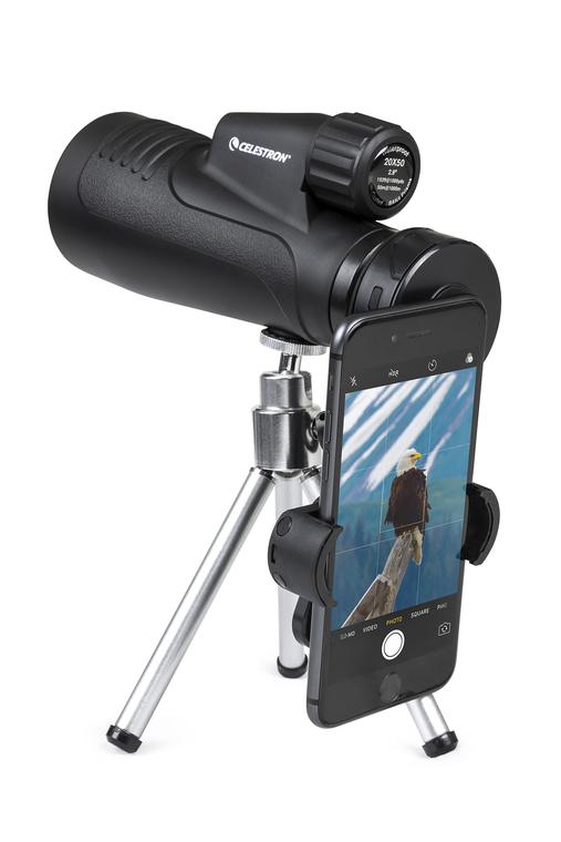 Outland X 20x50 Monocular w/ Tripod & Smartphone Adapter