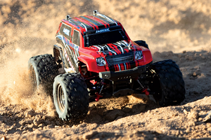 1/18 LaTrax Teton, 4WD, RTR (Includes battery & charger): Red