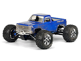 Body 1/8 1980 Chevy Pick-up Clear: Monster Truck