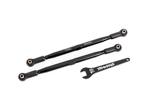 Traxxas Toe Links, Front, Black Aluminum, X-Maxx (2) (7897A)