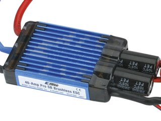 E-flite 40Amp Pro SwitchMode BEC Brushless ESC (V2) (EFLA1040B)