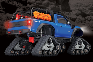 1/10 TRX-4 Traxx, 4WD, Clipless (Requires battery & charger): Blue