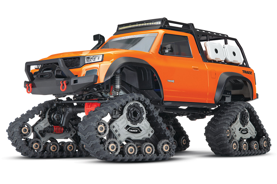 1/10 TRX-4 Traxx, 4WD, Clipless (Requires battery & charger): Orange