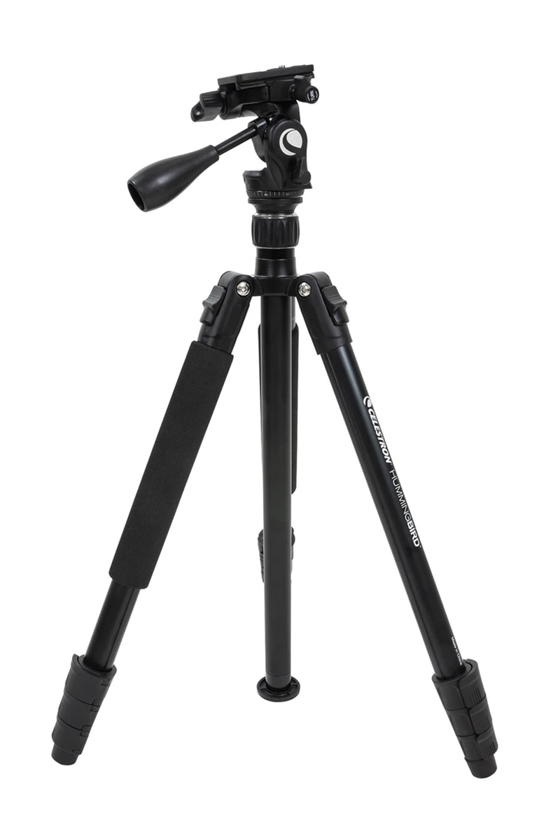 Celestron Tripod Hummingbird Fast Action Pan Tilt Head (82051)