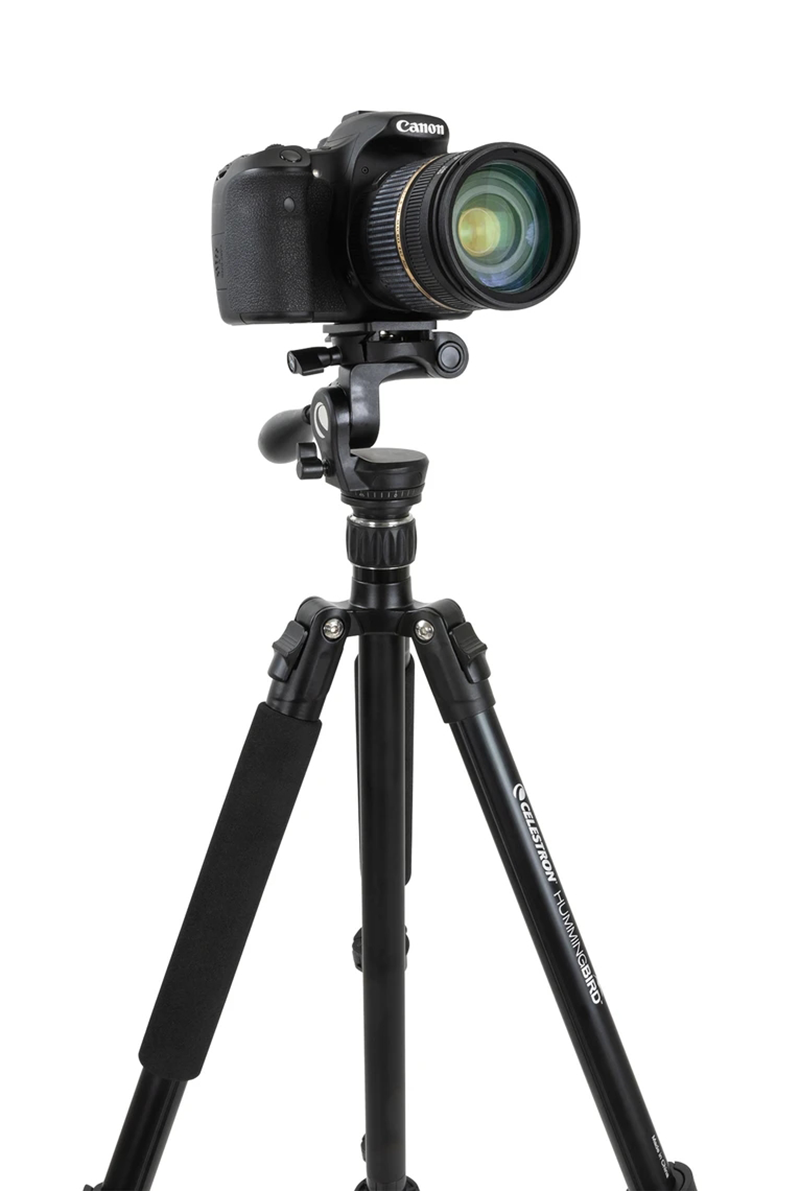 Celestron Tripod Hummingbird Fast Action Pan Tilt Head (82051)