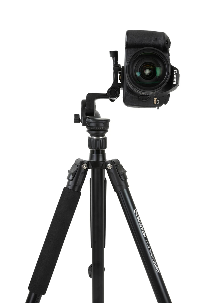 Celestron Tripod Hummingbird Fast Action Pan Tilt Head (82051)