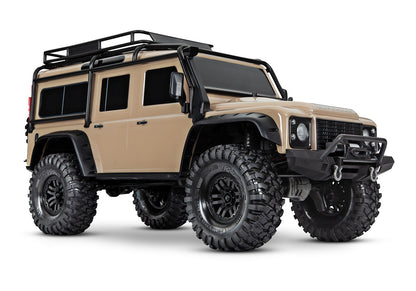 1/10 TRX-4 Land Rover Defender, 4WD, RTD (Requires battery & charger): Sand