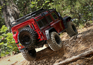 1/10 TRX-4 Defender, 4WD, RTD (Requires battery & charger): Red
