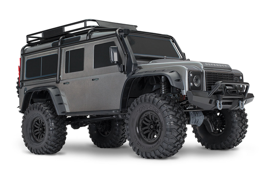 1/10 TRX-4 Land Rover Defender, 4WD, RTD (Requires battery & charger): Silver