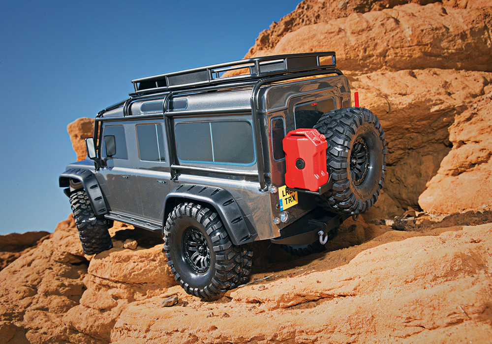 1/10 TRX-4 Land Rover Defender, 4WD, RTD (Requires battery & charger): Silver