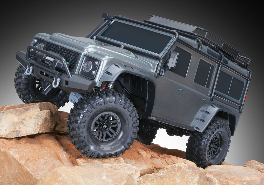 1/10 TRX-4 Land Rover Defender, 4WD, RTD (Requires battery & charger): Silver