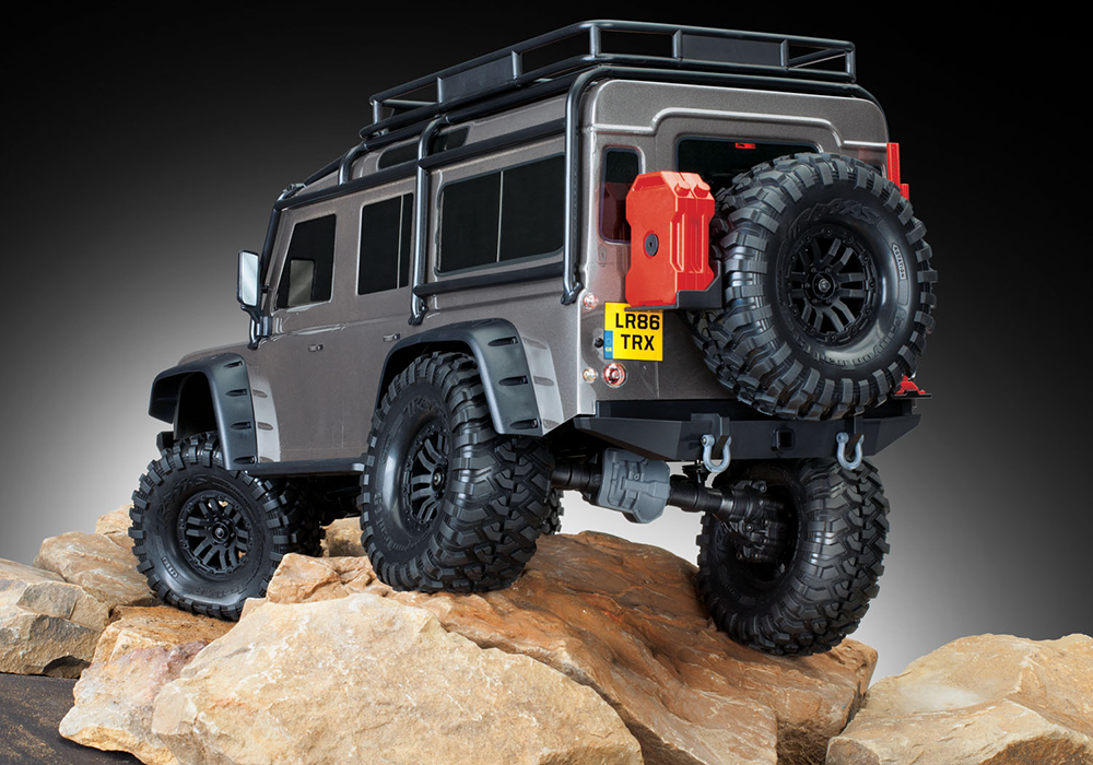 1/10 TRX-4 Land Rover Defender, 4WD, RTD (Requires battery & charger): Silver