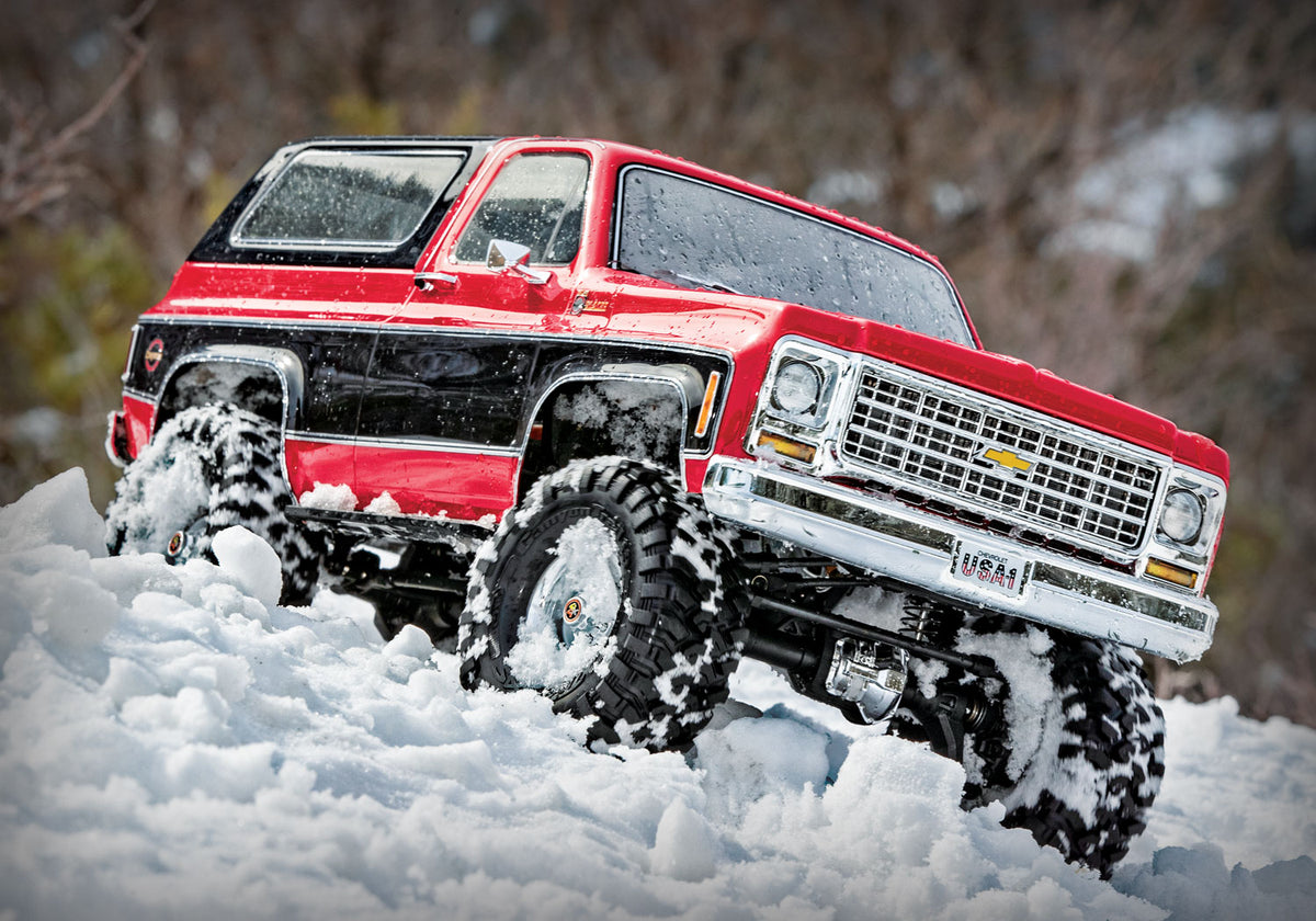 1/10 TRX-4 '79 Blazer, 4WD, RTD (Requires battery & charger): Red