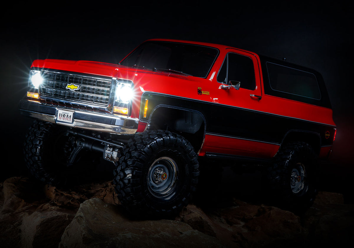 1/10 TRX-4 '79 Blazer, 4WD, RTD (Requires battery & charger): Red