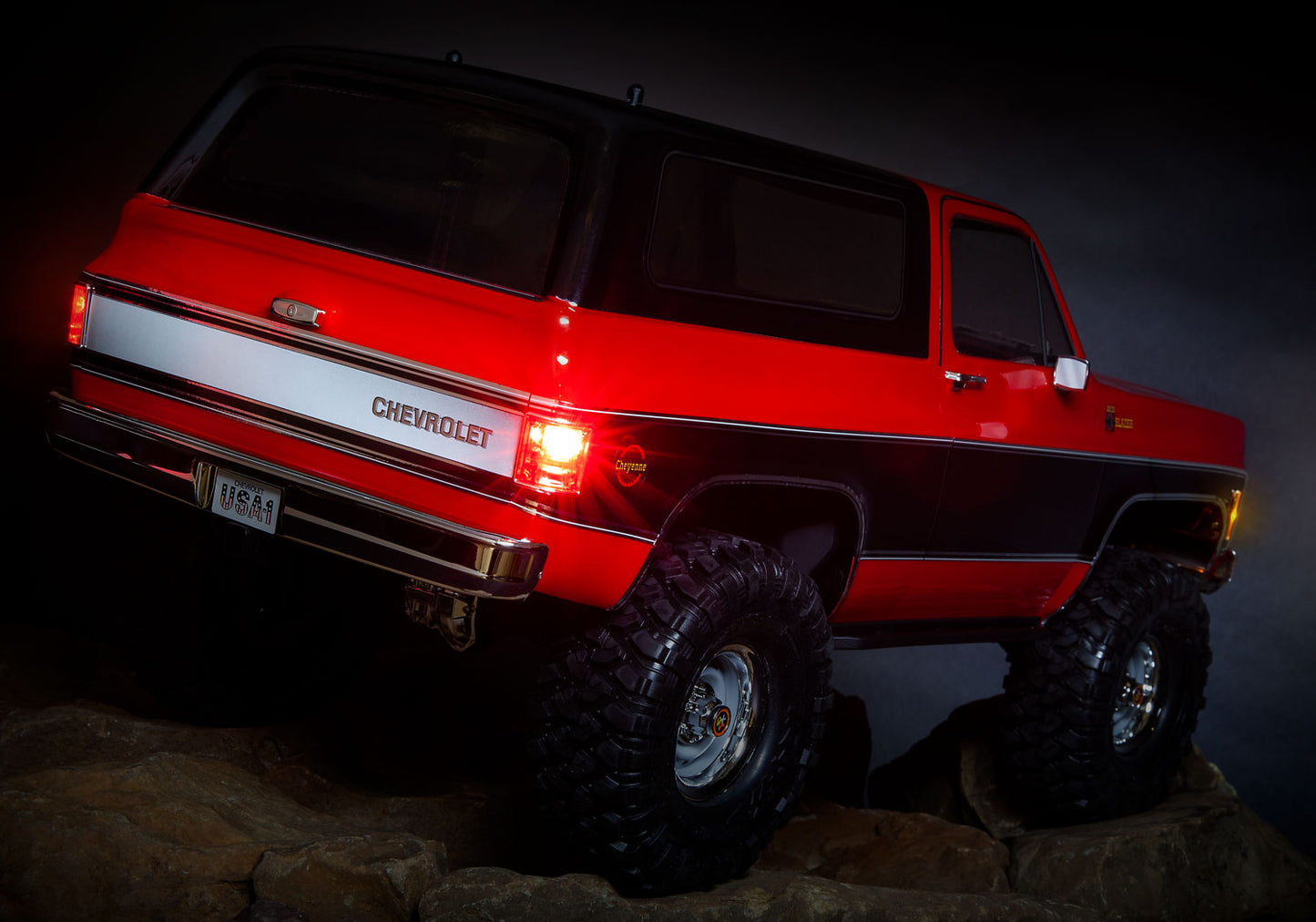 1/10 TRX-4 '79 Blazer, 4WD, RTD (Requires battery & charger): Red