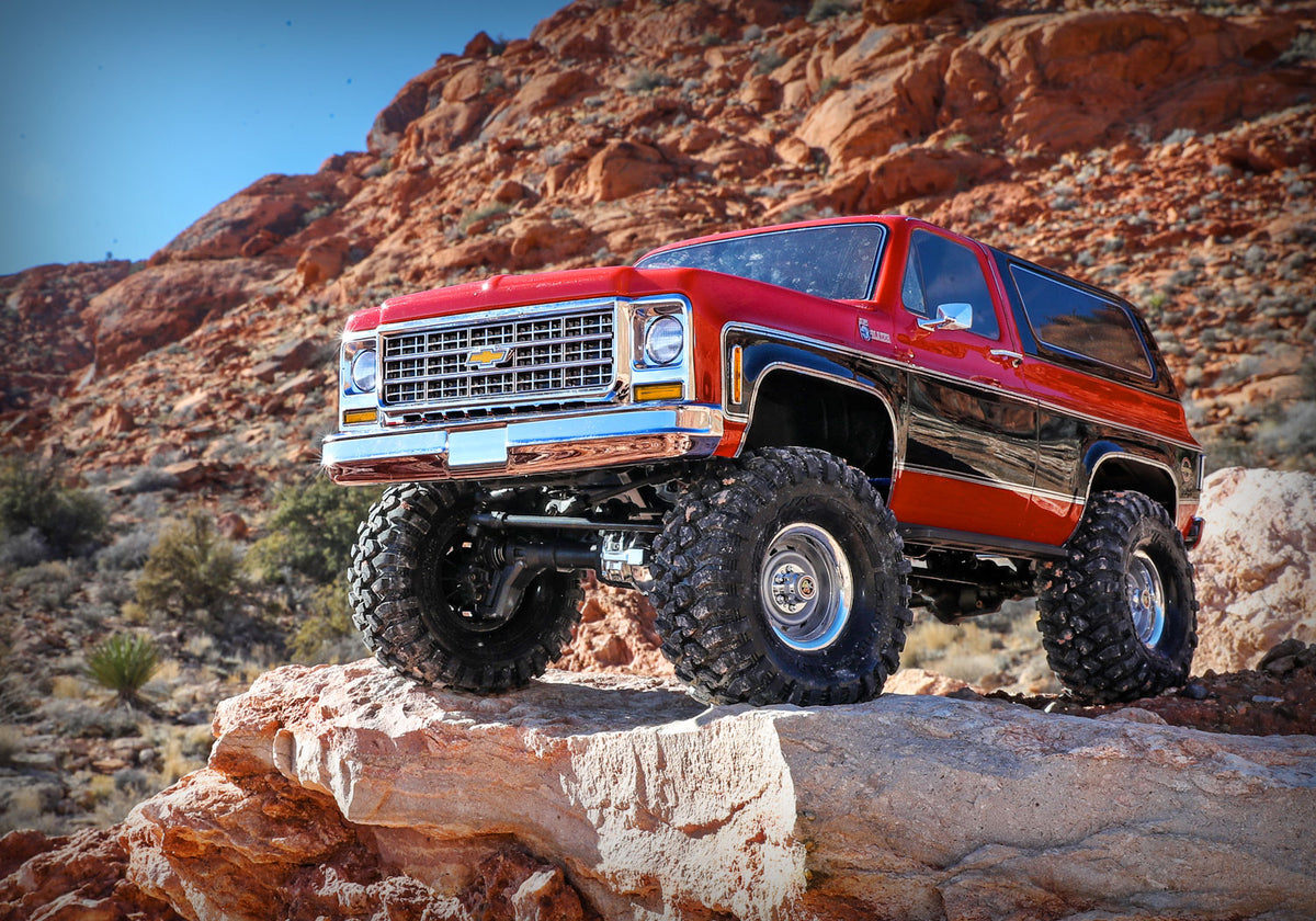 1/10 TRX-4 '79 Blazer, 4WD, RTD (Requires battery & charger): Red