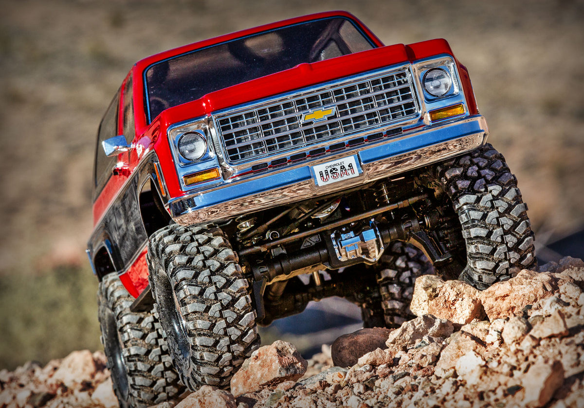 1/10 TRX-4 '79 Blazer, 4WD, RTD (Requires battery & charger): Red