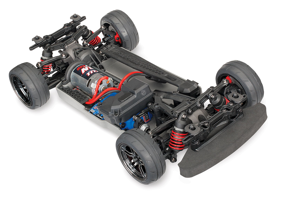 1/10 4-Tec 2.0 Chassis, 4WD, RTD (Requires body, battery & charger)