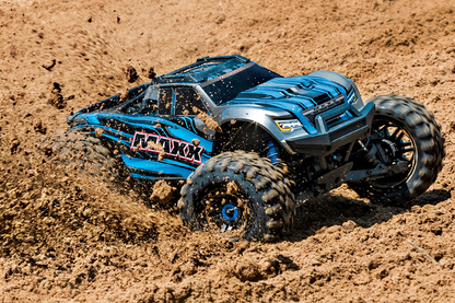 1/10 Maxx, 4WD, RTD (Requires battery & charger): Blue