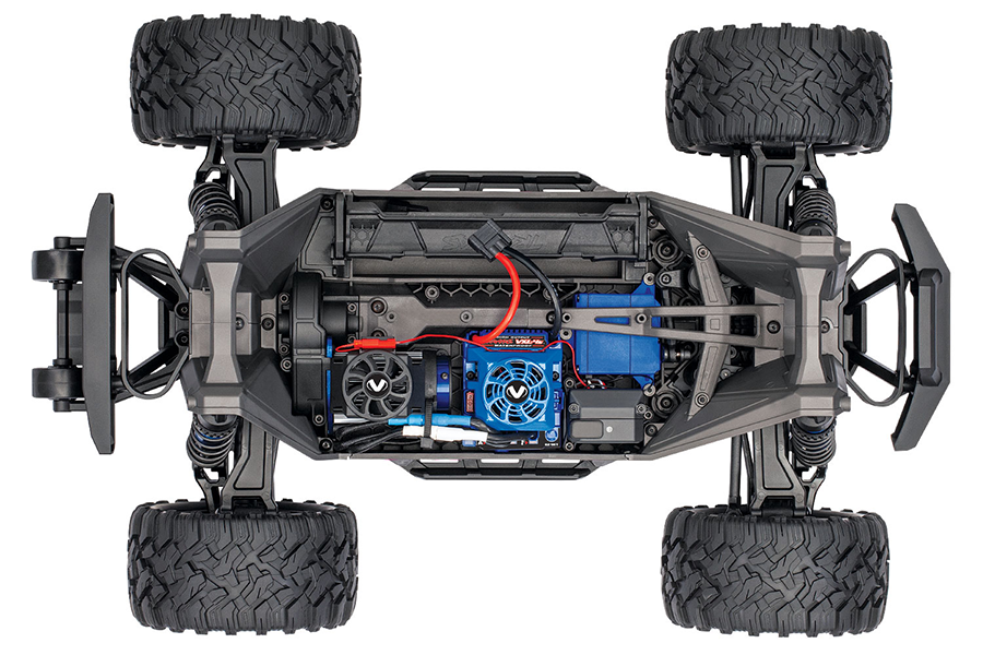 1/10 Maxx, 4WD, RTD (Requires battery & charger): Blue