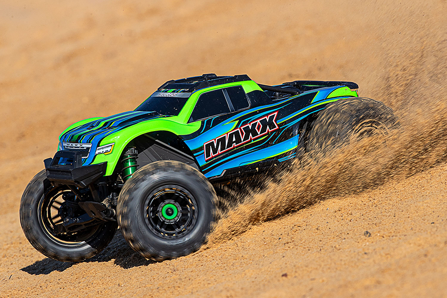 1/10 Maxx, 4WD, RTD (Requires battery & charger): Green