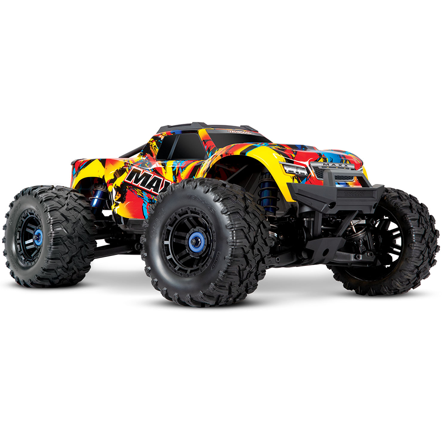 1/6 X-Maxx, 4WD,  Brushless 8S (Requires Battery & charger): Solar Flare
