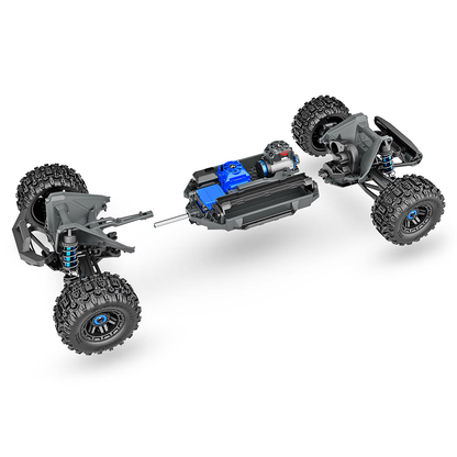 1/10 Maxx w/WideMaxx®, 4WD, RTR (Requires battery & charger): Blue
