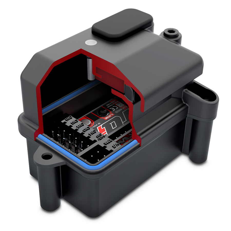 1/10 Maxx w/WideMaxx®, 4WD, RTR (Requires battery & charger): Blue