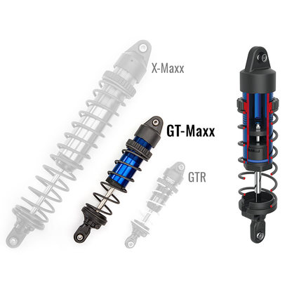 1/10 Maxx w/WideMaxx®, 4WD, RTR (Requires battery & charger): Blue