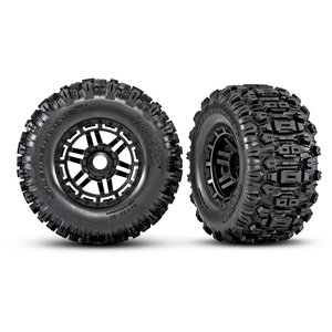 1/10 Maxx w/WideMaxx®, 4WD, RTR (Requires battery & charger): Rock N Roll
