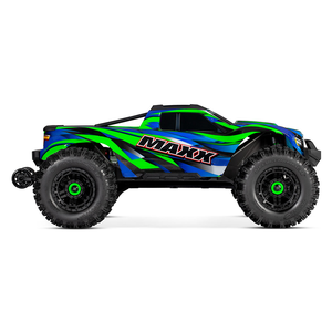 1/10 Maxx w/WideMaxx®, 4WD, RTR (Requires battery & charger): Green