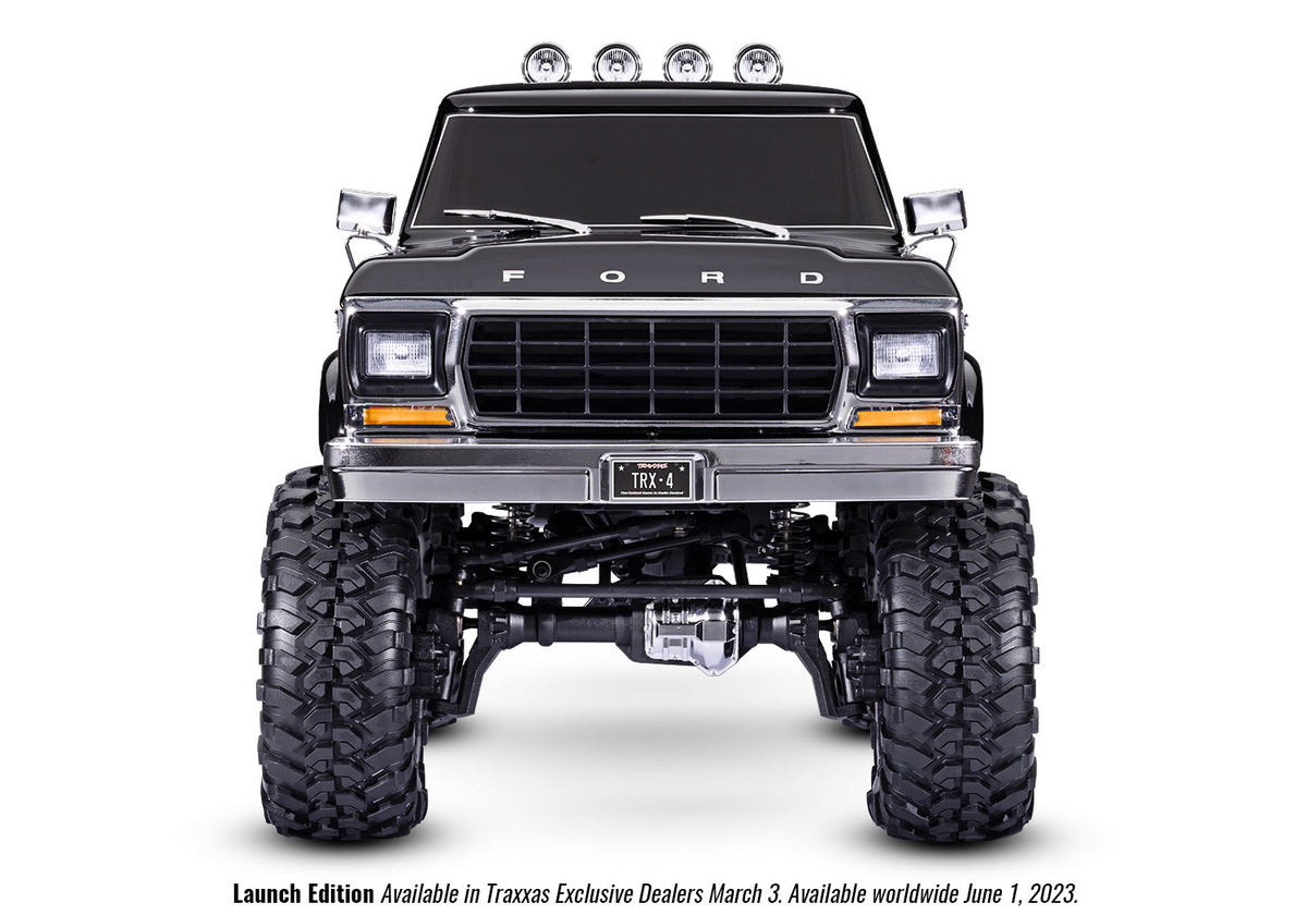 1/10 TRX-4 1979 Ford F-150 High Trail Edition: Black (Needs Battery & Charger)