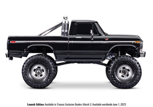 1/10 TRX-4 1979 Ford F-150 High Trail Edition: Black (Needs Battery & Charger)