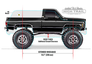 1/10 TRX-4® 79 Chevrolet® K10 Hi Trail Edition, Blue