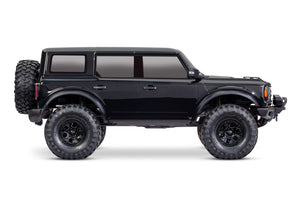1/10 TRX-4 2021 Ford Bronco, 4WD, RTD (Requires battery & charger): Black