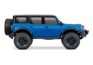 1/10 TRX-4 2021 Ford Bronco, 4WD, RTD (Requires battery & charger): Blue