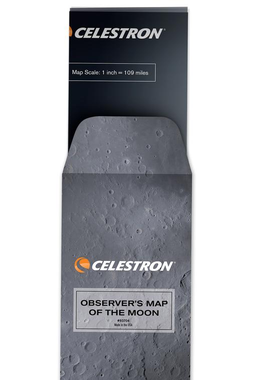 Deluxe Folding Moon Map