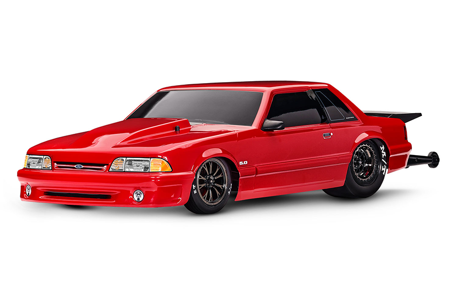 1/10 Drag Slash Mustang, 2WD, RTR (Requires battery & charger): Red