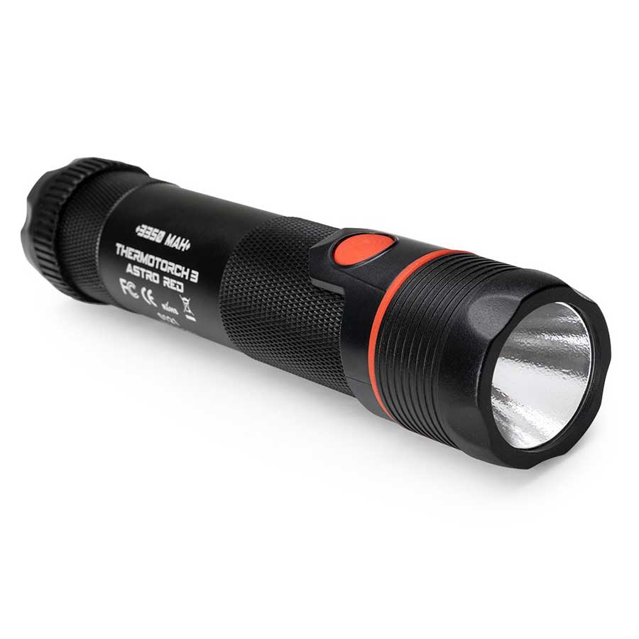 ThermoTorch 3 Astro Red Flashlight/Warmer/Charger